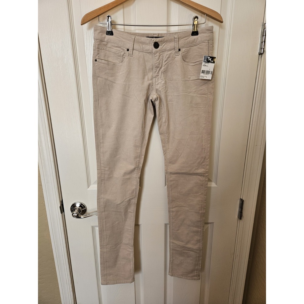 NWT 34 Heritage Sample Betty Lou Super Skinny Soft Lt. Tan Jeans, Size 27X33